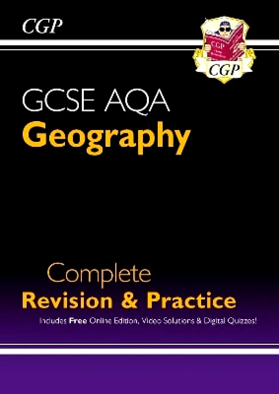 Coordination Group Publications Ltd (CGP) GCSE Geography AQA Complete Revision & Practice includes Online Edition, Videos & Quizzes CGP Books Coordination Group Publications Ltd (CGP)