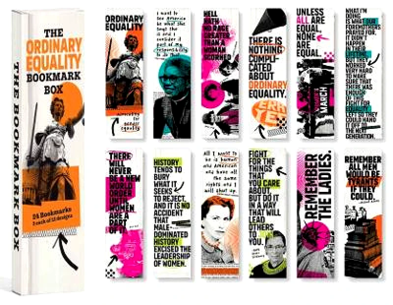 Gibbs M. Smith Inc The Ordinary Equality Bookmark Box Gibbs Smith Publisher Gibbs M. Smith Inc