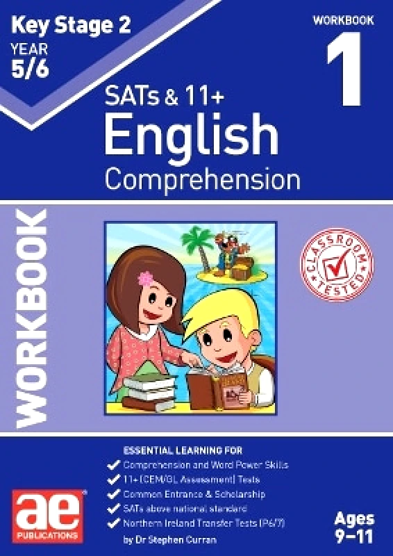 Accelerated Education Publications Ltd KS2 English Comprehension Year 5/6 Workbook 1 Stephen C. Curran Accelerated Education Publications Ltd