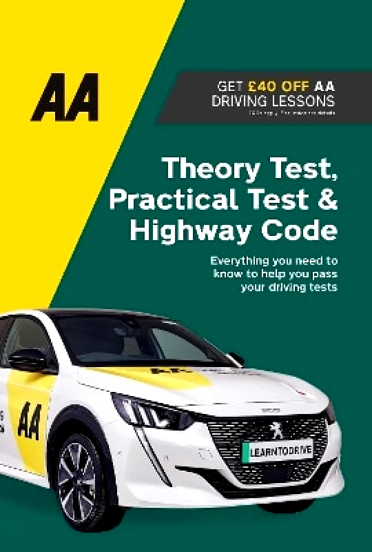Theory Test, Practical Test & Highway Code: AA Driving Books Automobile Association φωτογραφία