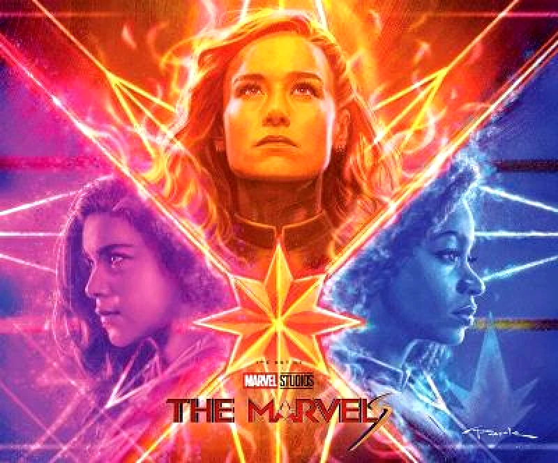 Marvel Comics Marvel Studios' The Marvels: The Art of The Movie Jess Harrold Marvel Comics