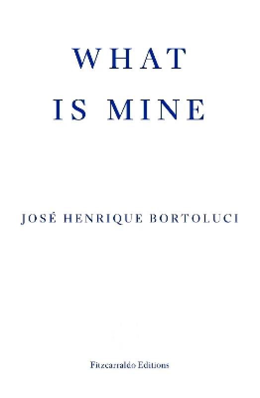 Fitzcarraldo Editions What Is Mine José Henrique Bortoluci Fitzcarraldo Editions