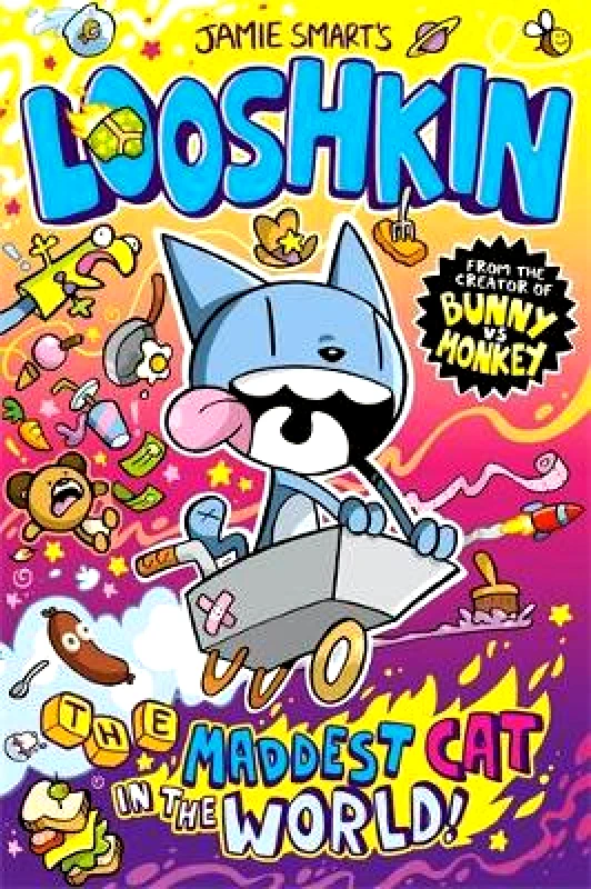David Fickling Books Looshkin: The Maddest Cat in the World (a Phoenix Comic Book, from the million-selling Jamie Smart, Illustrator of the Year) David Fickling Books