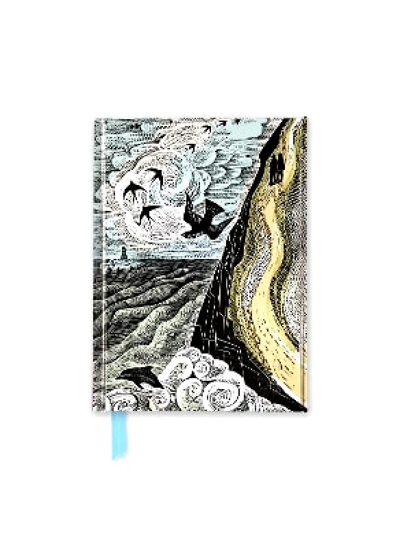 Flame Tree Publishing Angela Harding: Cornish Path (Foiled Pocket Journal) Flame Tree Publishing