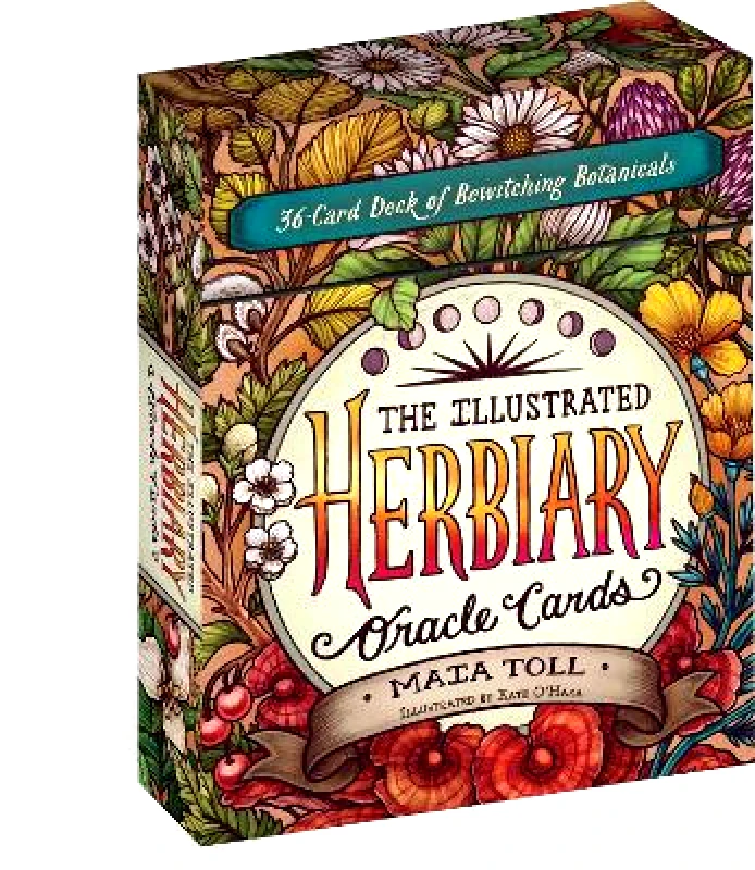 Storey Publishing LLC The Illustrated Herbiary Oracle Cards: 36-Card Deck of Bewitching Botanicals Maia Toll Storey Publishing LLC 1123