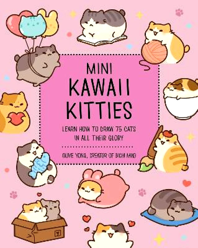 Rock Point Mini Kawaii Kitties: Learn How to Draw 75 Cats in All Their Glory: Volume 9 Olive Yong Rock Point 1019