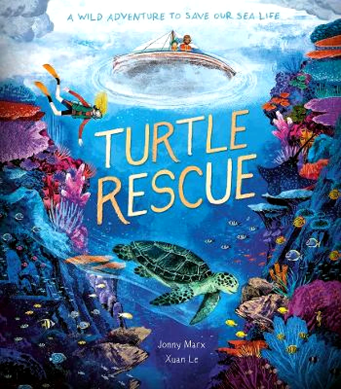 Little Tiger Turtle Rescue: A Wild Adventure to Save Our Sea Life JOnny Marx Little Tiger