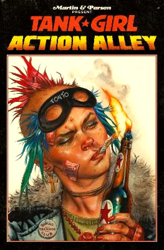 Tank Girl Action Alley Alan Martin Titan Comics φωτογραφία