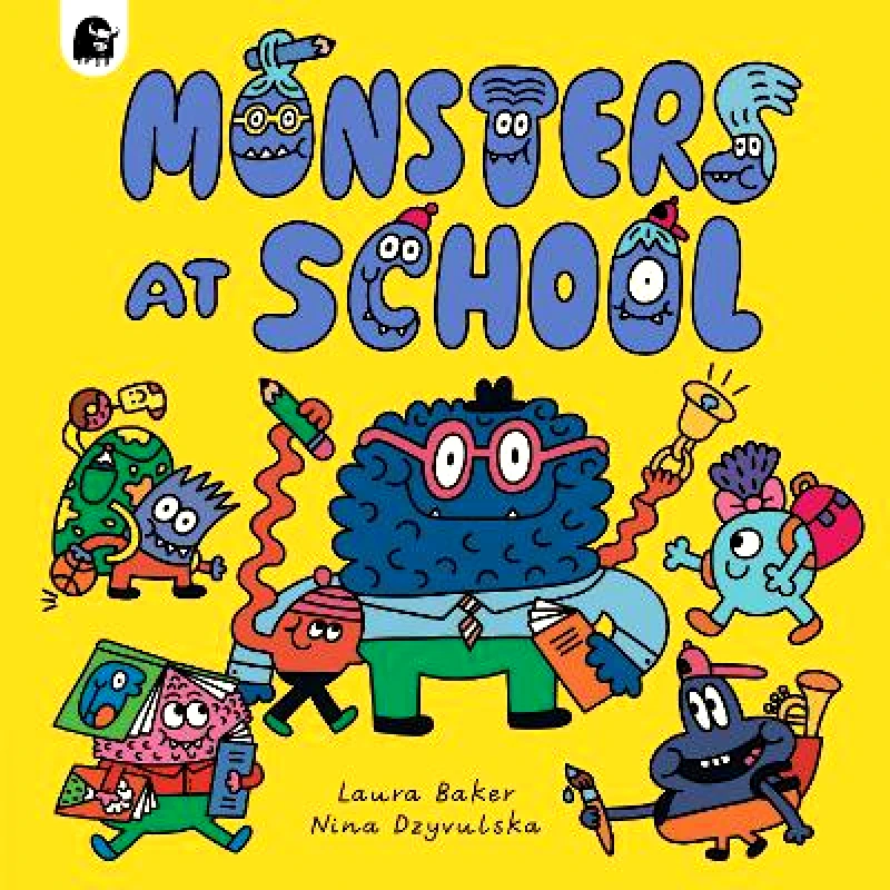 Happy Yak Monsters at School: Volume 3 Laura Baker Happy Yak 0627