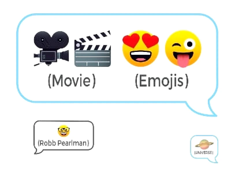 Rizzoli International Publications Movie Emojis: 100 Cinematic Q&As  Robb Pearlman Rizzoli International Publications