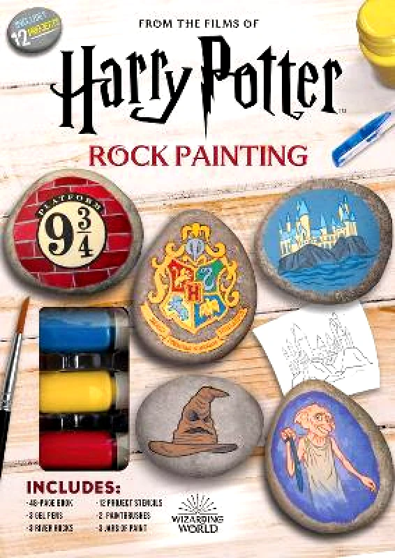 Thunder Bay Press Harry Potter Rock Painting Marcy Kelman Thunder Bay Press 0914