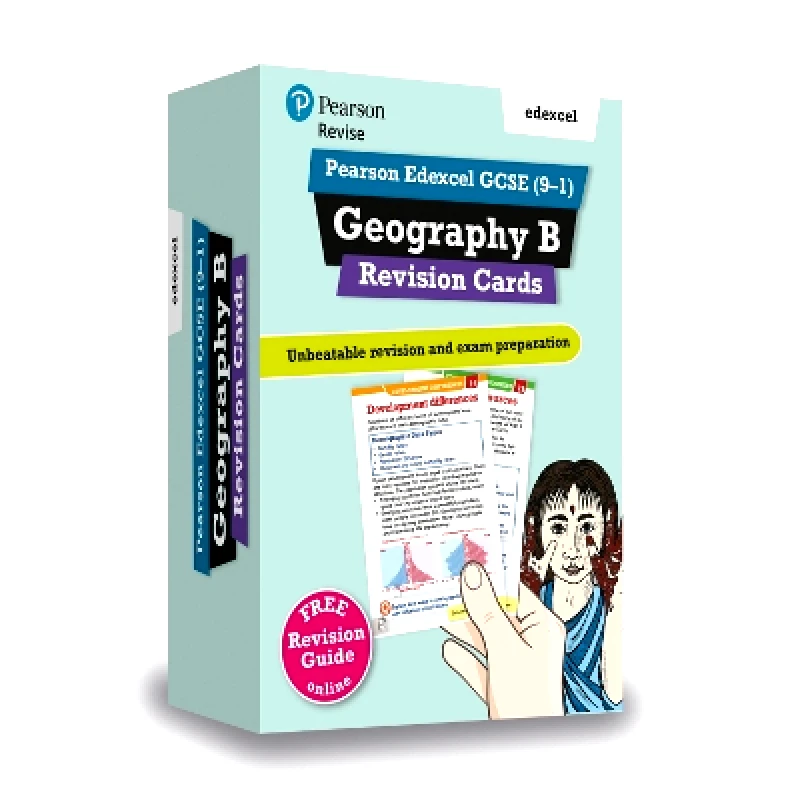 Pearson Education Limited Pearson REVISE Edexcel GCSE Geography B: Revision Cards Incl. online revision - for 2025 and 2026 exams Rob Bircher Pearson Education Limited