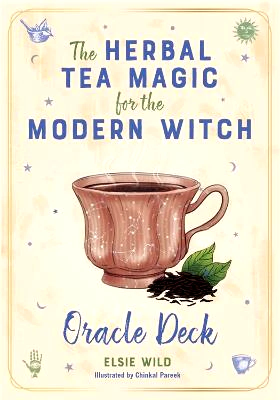 Ulysses Press The Herbal Tea Magic For The Modern Witch Oracle Deck: A 40-Card Deck and Guidebook for Creating Tea Readings, Herbal Spells, and Magical Rituals Elsie Wild Ulysses Press Other merchandise