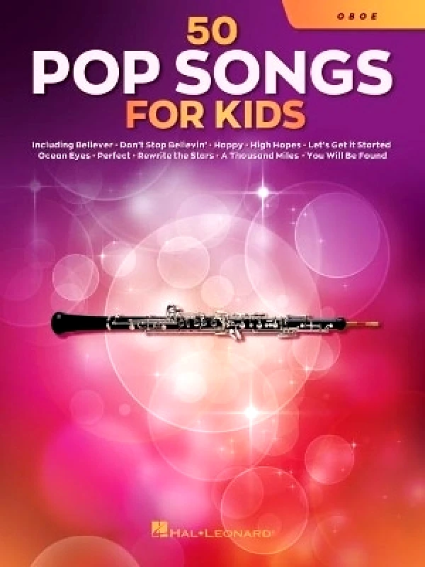 Hal Leonard Corporation 50 Pop Songs for Kids: For Oboe Hal Leonard Corporation