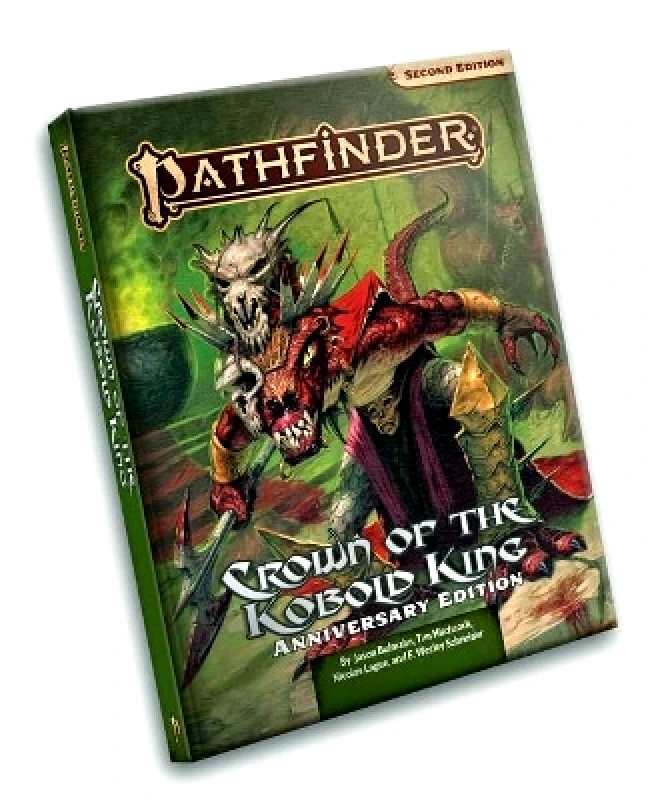 Paizo Publishing, LLC Pathfinder Adventure: Crown of the Kobold King Anniversary Edition (P2) F. Wesley Schneider Paizo Publishing, LLC 1025
