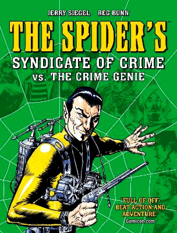 2000 AD Graphic Novels The Spider's Syndicate of Crime vs. The Crime Genie: Volume 3 Jerry Siegel 2000 AD Graphic Novels 0815