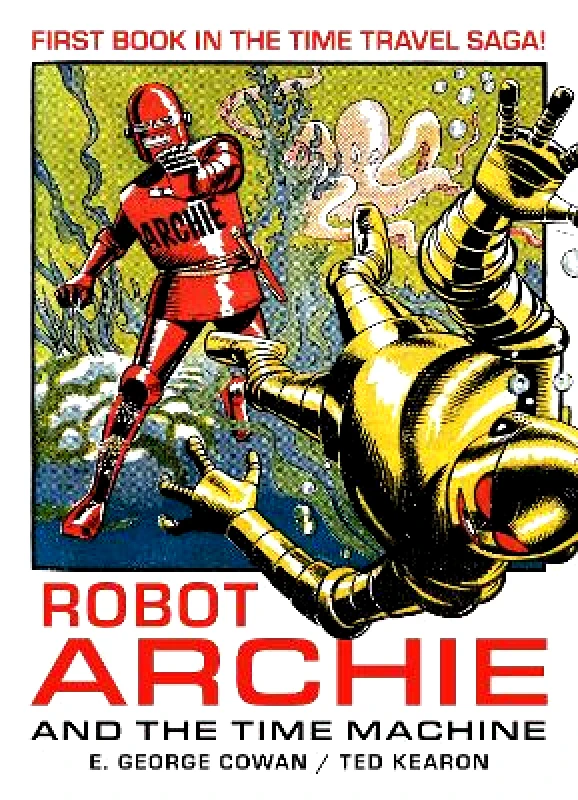 Robot Archie and the Time Machine E. George Cowan 2000 AD Graphic Novels 0523 φωτογραφία