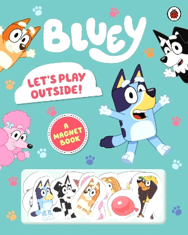 Ladybird Bluey: Let's Play Outside!: Magnet Book Ladybird