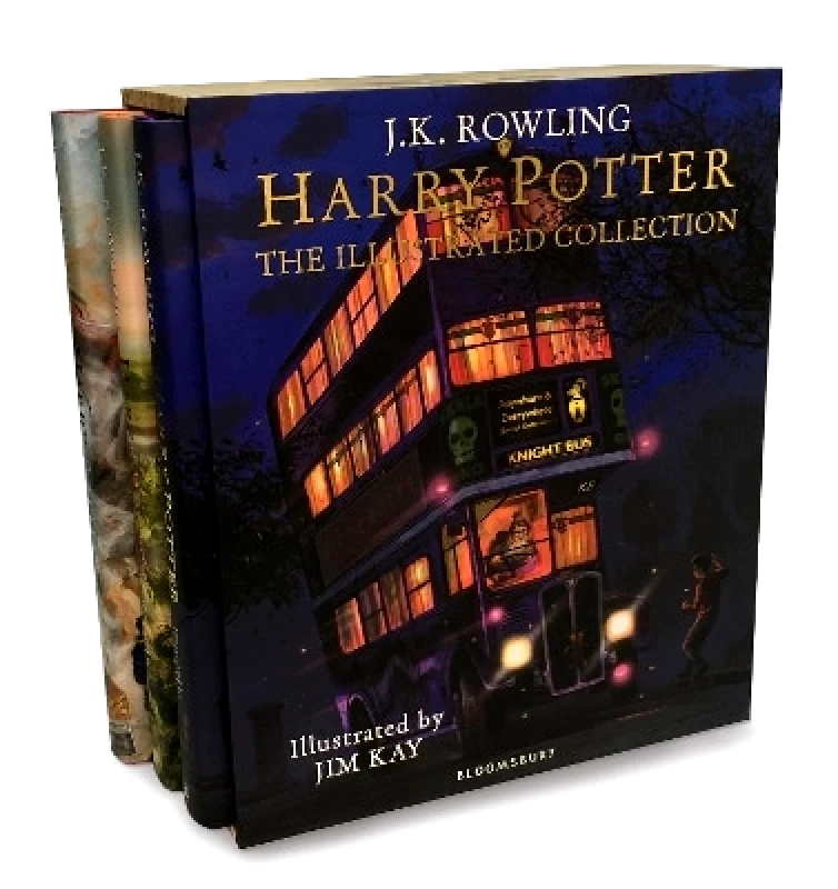 Bloomsbury Childrens Books Harry Potter - The Illustrated Collection: Three magical classics J. K. Rowling Bloomsbury Childrens Books