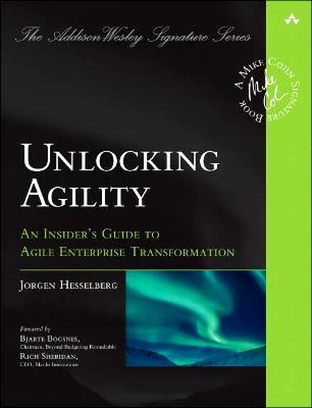 Addison Wesley Unlocking Agility: An Insider's Guide to Agile Enterprise Transformation Jorgen Hesselberg Addison Wesley Paperback / softback