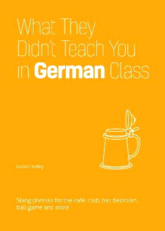 Ulysses Press What They Didn't Teach You In German Class: Slang Phrases for the Cafe, Club, Bar, Bedroom, Ball Game and More Daniel Chaffey Ulysses Press Paperback / softback