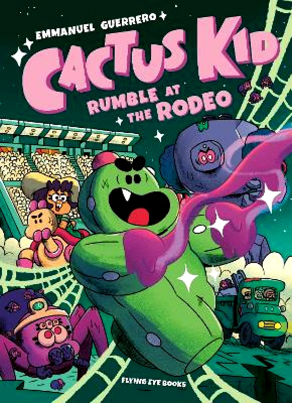 Flying Eye Books Cactus Kid Rumble at the Rodeo Flying Eye Books