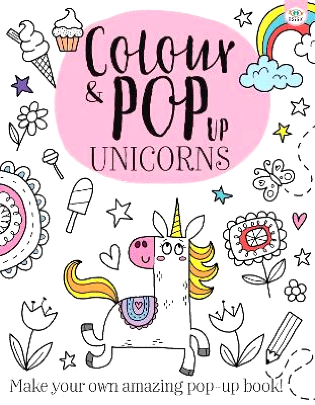 iSeek Ltd Colour & Pop Up Unicorns iSeek Ltd 0104