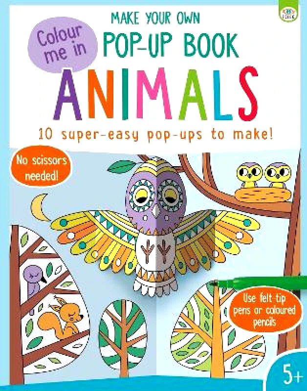 iSeek Ltd Make Your Own Pop Up Book Animals iSeek Ltd