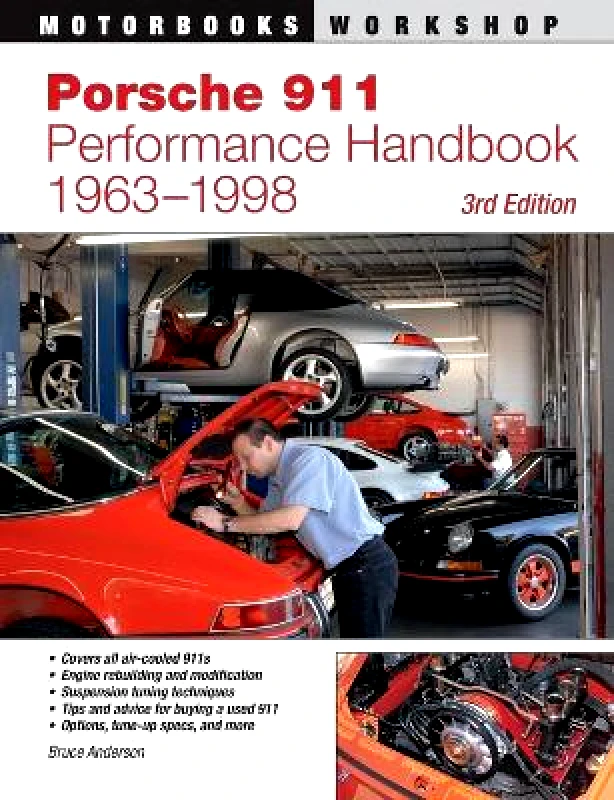 Motorbooks Porsche 911 Performance Handbook, 1963-1998: 3rd Edition Bruce Anderson Motorbooks