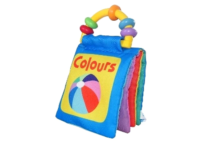 Priddy Books Happy Baby Colours: Rattle and Cloth Book Priddy Books 0827