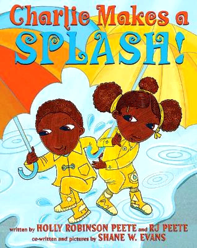Charlie Makes a Splash! Shane W Evans Scholastic Press Hardback φωτογραφία