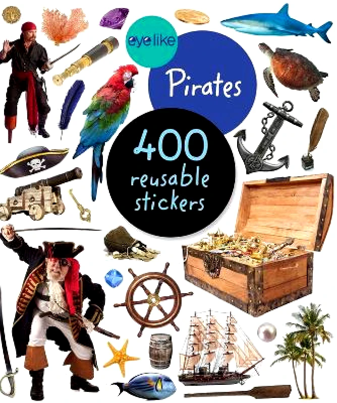 Workman Children's Eyelike Stickers: Pirates Workman Publishing Workman Children's 1001