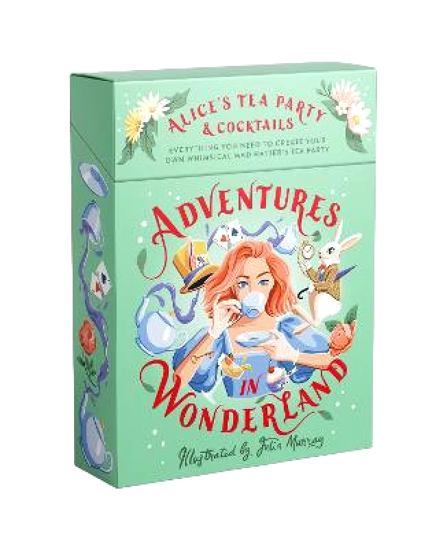 Smith Street Books Adventures in Wonderland: Alice's Tea Party + Cocktails Smith Street Books Cards 2022
