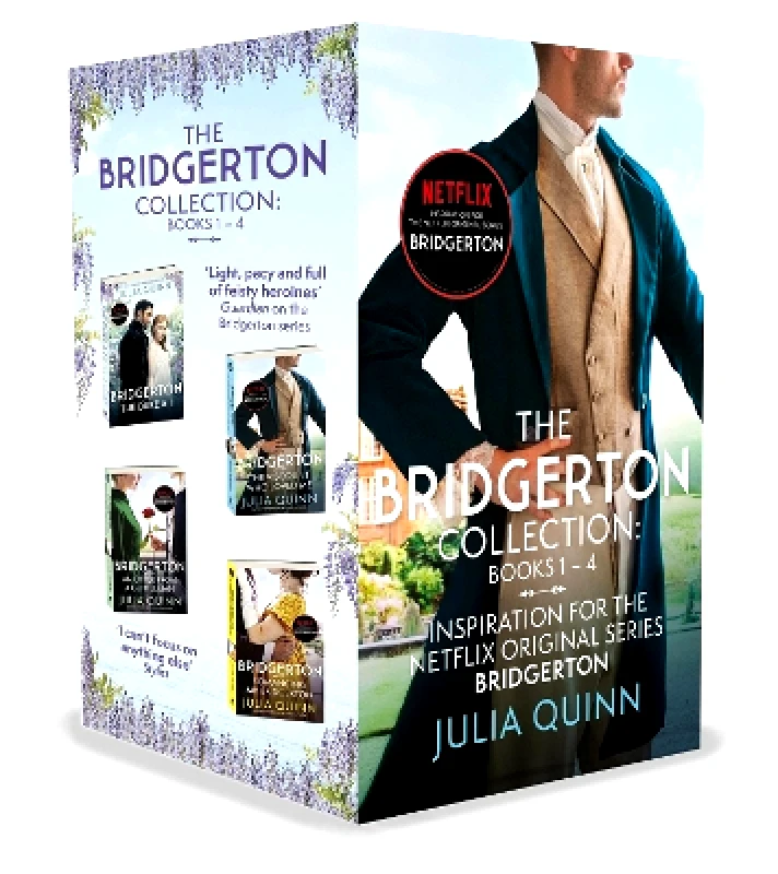 Piatkus Books The Bridgerton Collection: Books 1 - 4: Inspiration for the Netflix Original Series Bridgerton Julia Quinn Piatkus Books