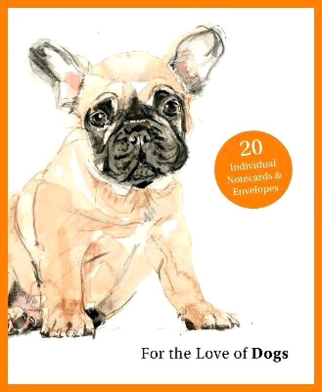 Laurence King Publishing For the Love of Dogs: 20 Individual Notecards and Envelopes Ana Sampson Laurence King Publishing Cards 2022