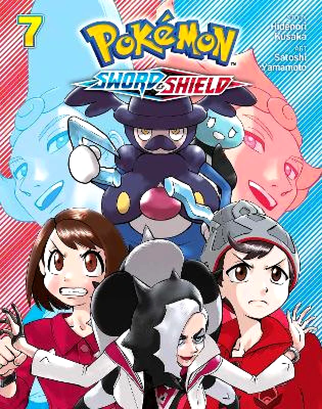 Pokémon: Sword & Shield, Vol. 7: Volume 7 Hidenori Kusaka Viz Media, Subs. of Shogakukan Inc 0914 φωτογραφία