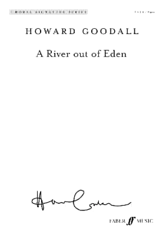 Faber Music Ltd A River Out of Eden Faber Music Ltd