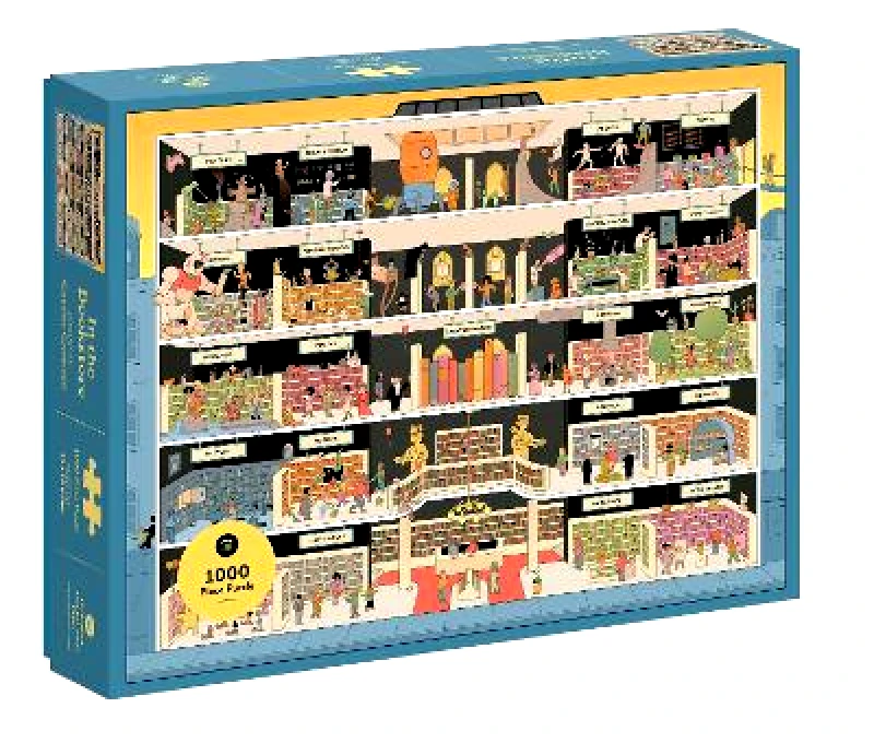 Princeton Architectural Press In the Bookstore: 1000 Piece Puzzle Princeton Architectural Press Jigsaw