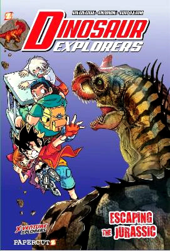 Papercutz Dinosaur Explorers Vol. 6: Escaping the Jurassic Albbie Papercutz 0225