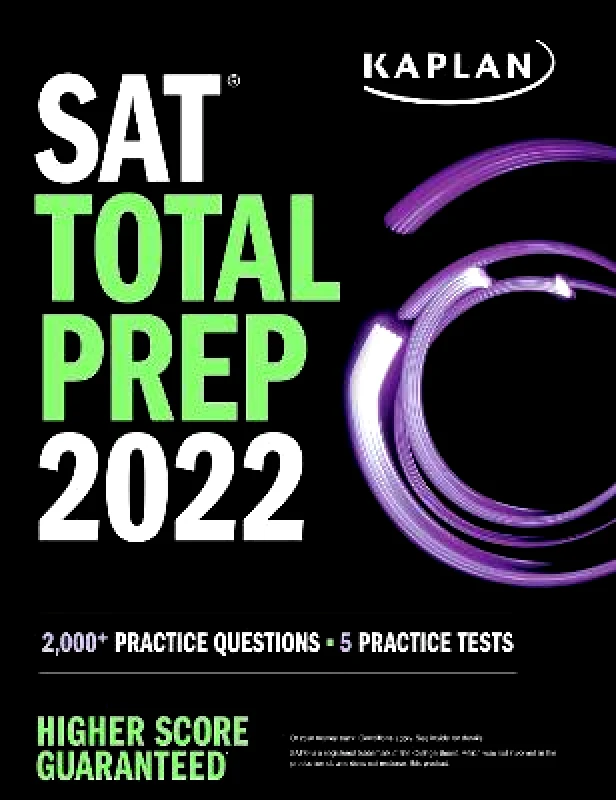 Kaplan Test Prep SAT Total Prep 2022: 2,000+ Practice Questions + 5 Practice Tests Kaplan Test Prep 0902