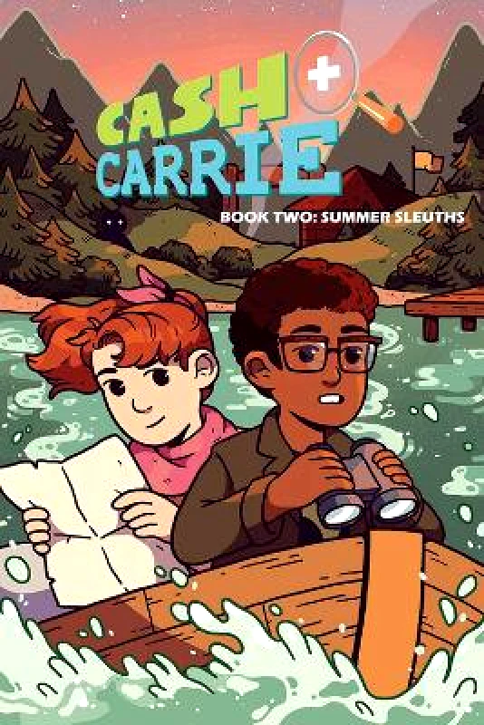 Action Lab Entertainment, Inc. Cash & Carrie Book 2: Summer Sleuths! Giulie Speziani Action Lab Entertainment, Inc. 0820