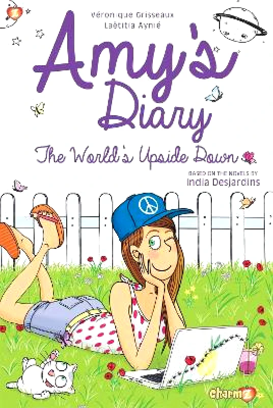 Papercutz Amy's Diary #2: The World's Upside Down Veronique Grisseaux Papercutz 0924