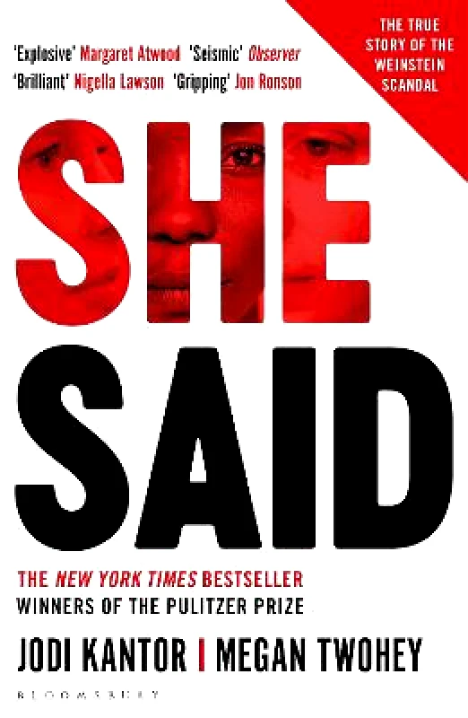 Bloomsbury Publishing PLC She Said: The New York Times bestseller from the journalists who broke the Harvey Weinstein story Megan Twohey Bloomsbury Publishing PLC Paperback / softback