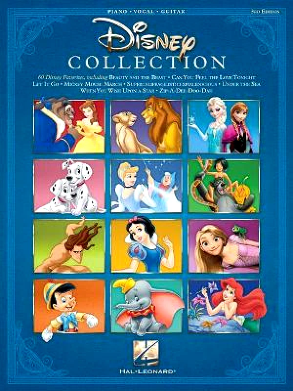 Hal Leonard Corporation The Disney Collection: 3rd Edition - 60 Disney Favorites Walt Disney Company Hal Leonard Corporation