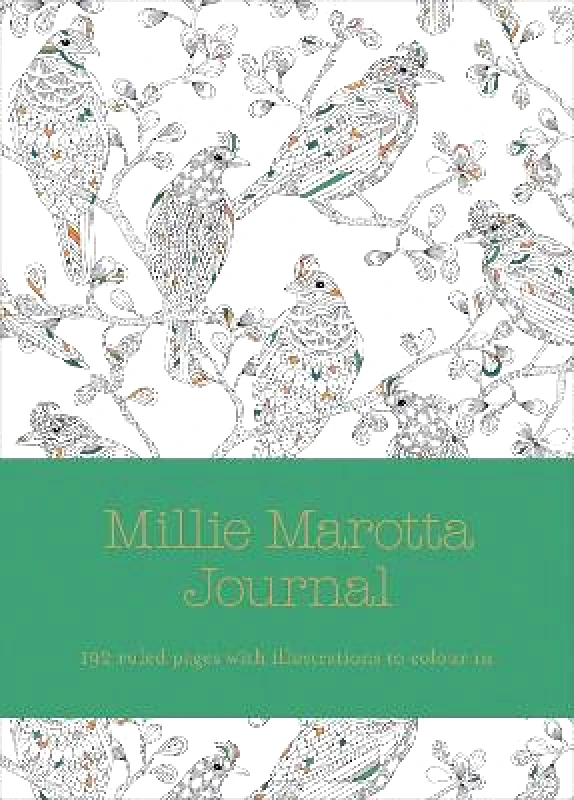 Batsford Millie Marotta Journal: ruled pages with full page illustrations from Wild Savannah Batsford 0825