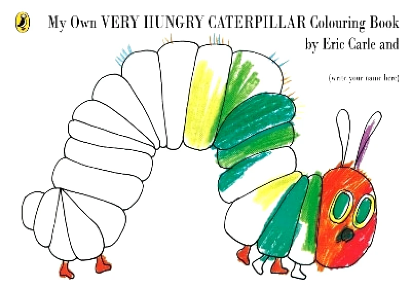 Puffin My Own Very Hungry Caterpillar Colouring Book Eric Carle Puffin