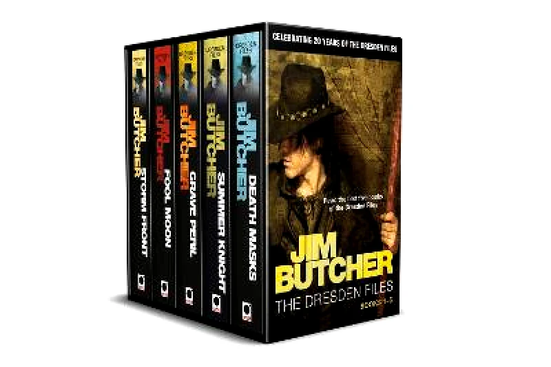 Jim Butcher's Dresden Files - 20th Anniversary Box Set: Books 1-5 in series Orbit Mixed media product 2021 φωτογραφία