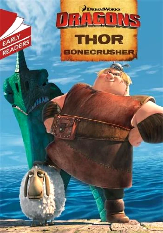 Dragons: Thor Bonecrusher Dreamworks Hodder Children's Books Paperback / softback φωτογραφία