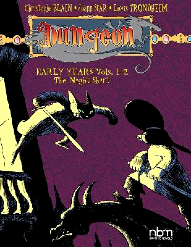 NBM Publishing Company Dungeon Early Years Vols. 1-2: The Night Shirt Lewis Trondheim NBM Publishing Company