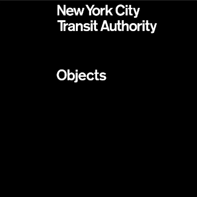 Standards Manual NYCTA Objects Standards Manual Hardback 2018